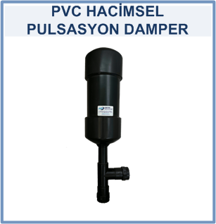 Pvc hacimsel pulsasyon damperi